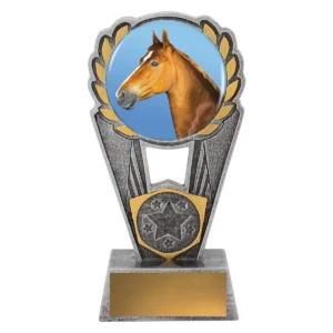 Silver horse polaris - colour with resin construction