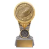 -gold Silver / gold ikon - footy with resin construction