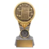 kn208a-silver-and-gold Silver & gold ikon - maths with resin construction