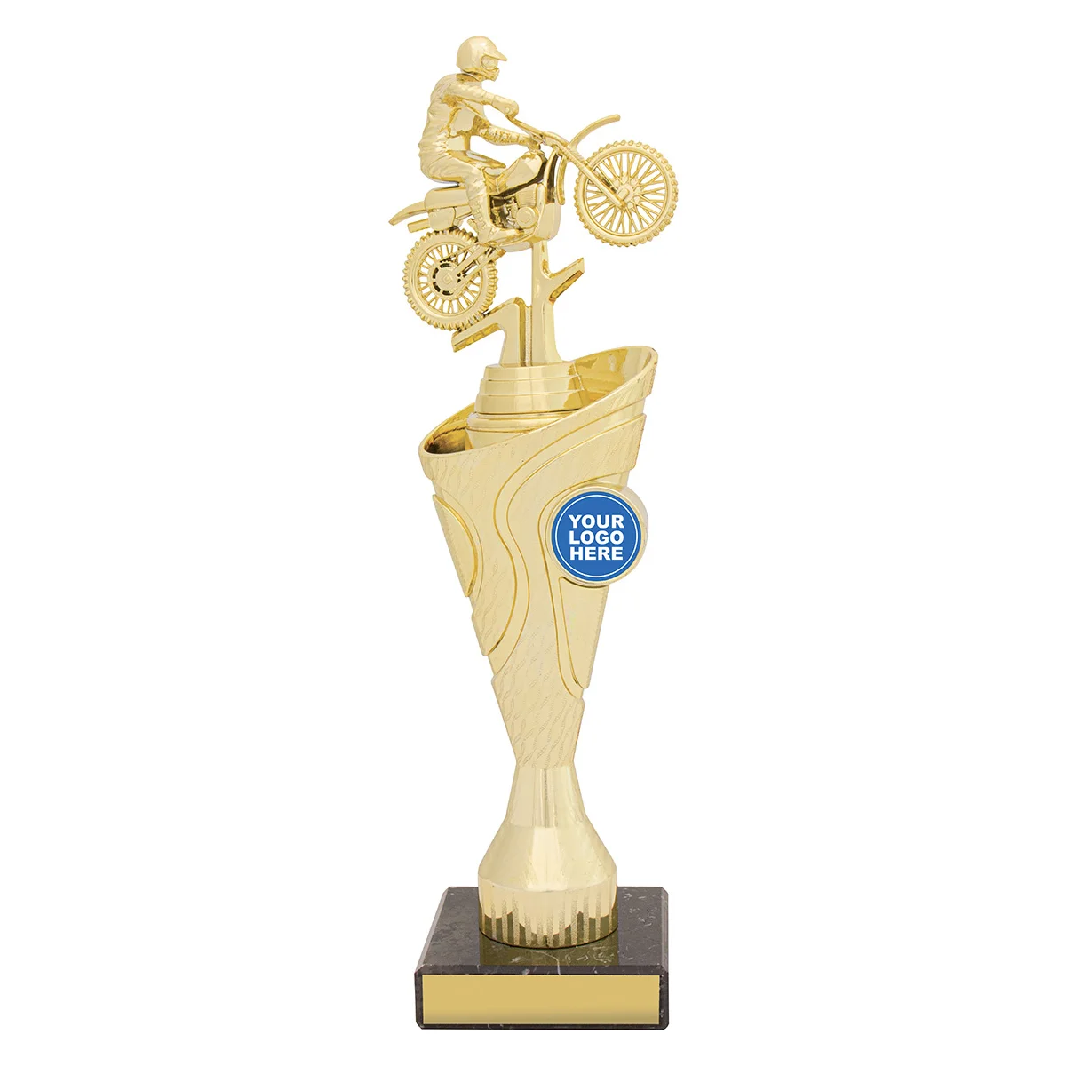 Gold inspire series with plastic / marble construction