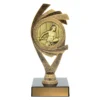 ar511a-gold Gold juno footy female with plastic / timber construction