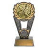 -gold Silver / gold lifesaving polaris with resin / metal construction