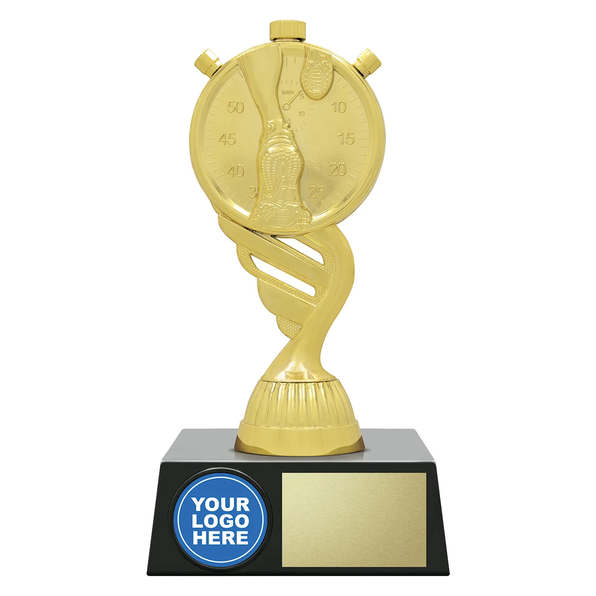 s5180-gold Gold logo series with plastic construction