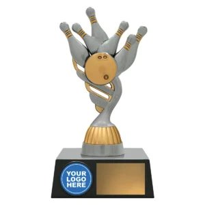 Silver logo series - tenpin with plastic construction