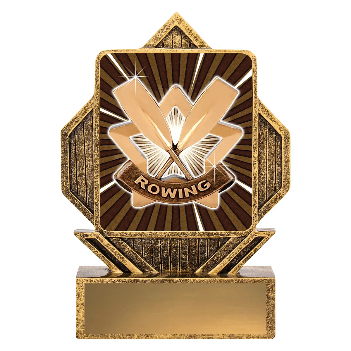 la073-gold Gold lynx arrow - rowing with resin construction