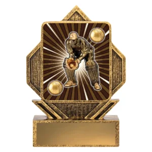 Gold lynx arrow - wicketkeeper with resin construction