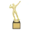 y8273a-gold Gold marble column - bodybuilder with plastic / marble construction