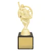 y165a-gold Gold marble column - go kart with plastic / marble construction