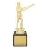 Gold marble column - male skeet with plastic / marble construction