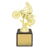 y8068a-gold Gold marble column - motocross with plastic / marble construction