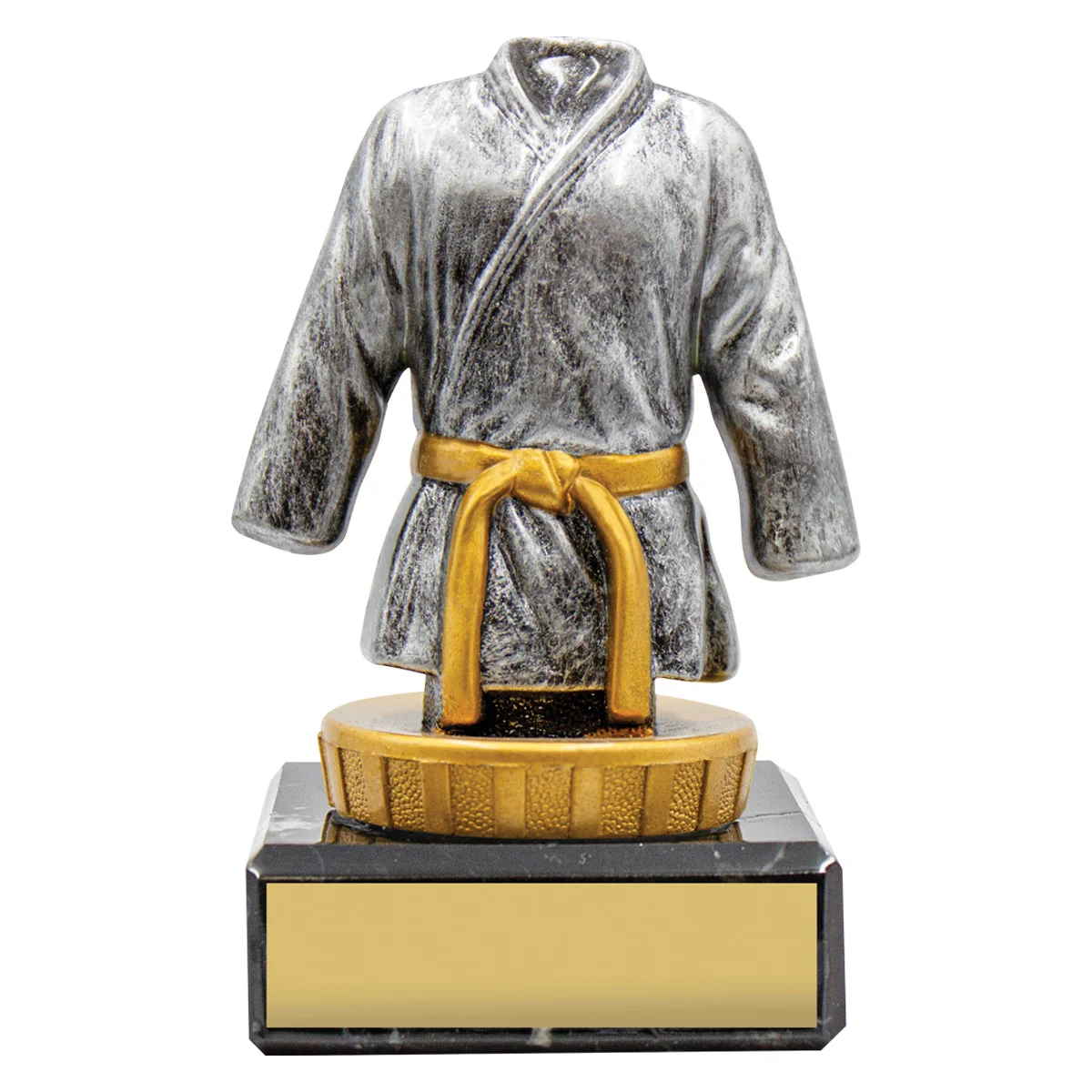 Black martial arts marble with marble construction