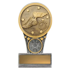 Silver & gold mini ikon - track with resin construction