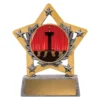 msk131-silver Silver mini star colour - public speaking with resin construction