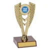 ar533a-rose-walnut Rose walnut modus holder series with plastic / timber construction