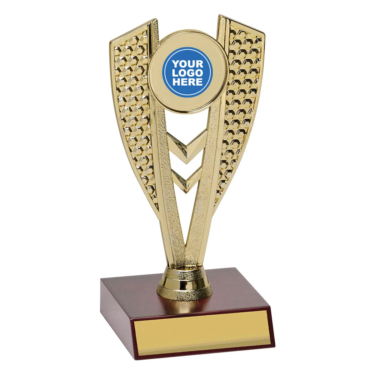 ar533a-rose-walnut Rose walnut modus holder series with plastic / timber construction