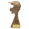 Gold motocross pinnacle with resin construction