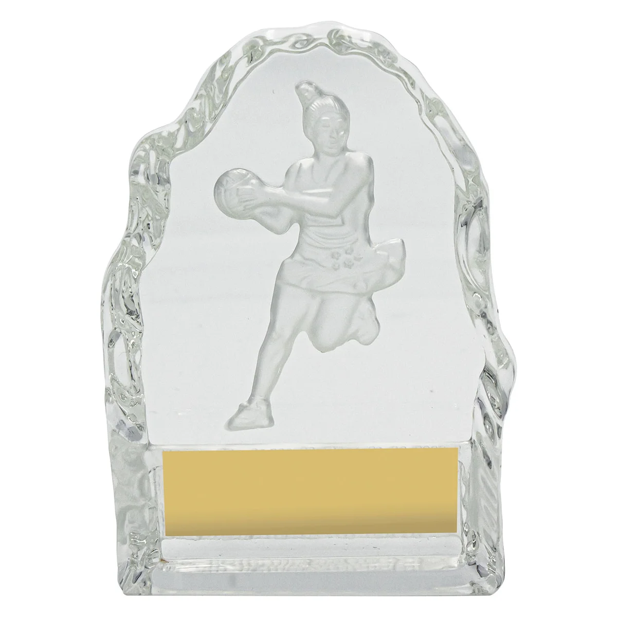 cn837 Netball crystal iceberg with crystal construction
