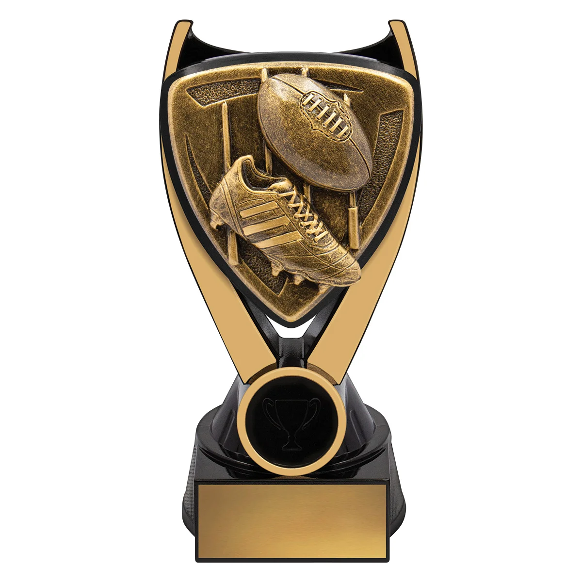 -gold Black / gold nova - aussie rules with resin construction