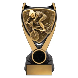 Black & gold nova - bmx with resin construction