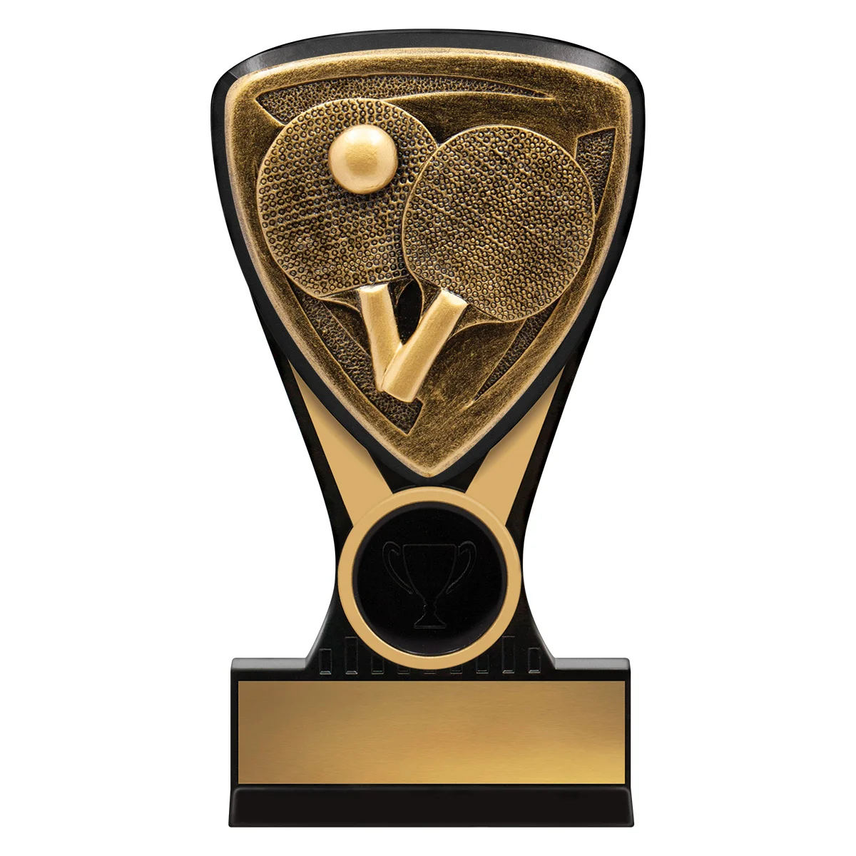 -gold Black / gold nova table tennis mini with plastic construction
