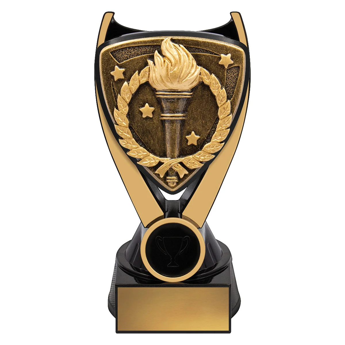 -gold Black / gold nova torch mini with plastic construction