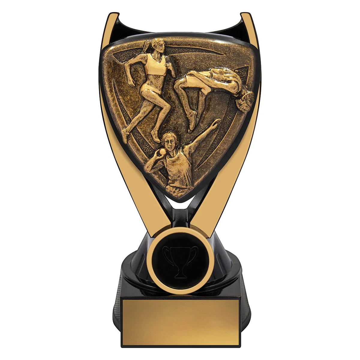 nv959a-black-and-gold Black & gold nova - track & field with resin construction