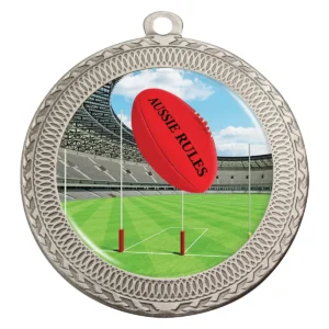 Silver ovation - aussie rules with metal construction