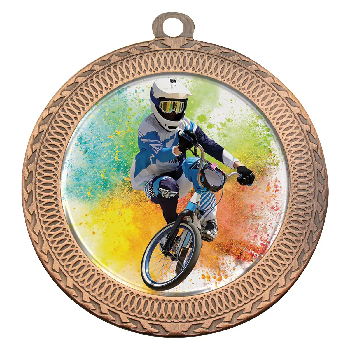 mvn081b-bronze Bronze ovation - bmx with metal construction