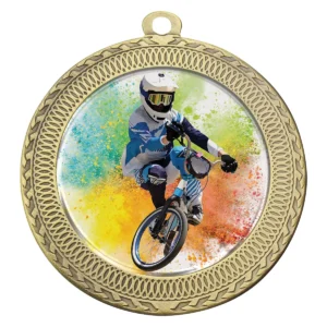 Gold ovation - bmx with metal construction