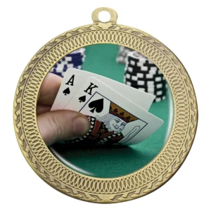 Gold ovation - cards with metal construction