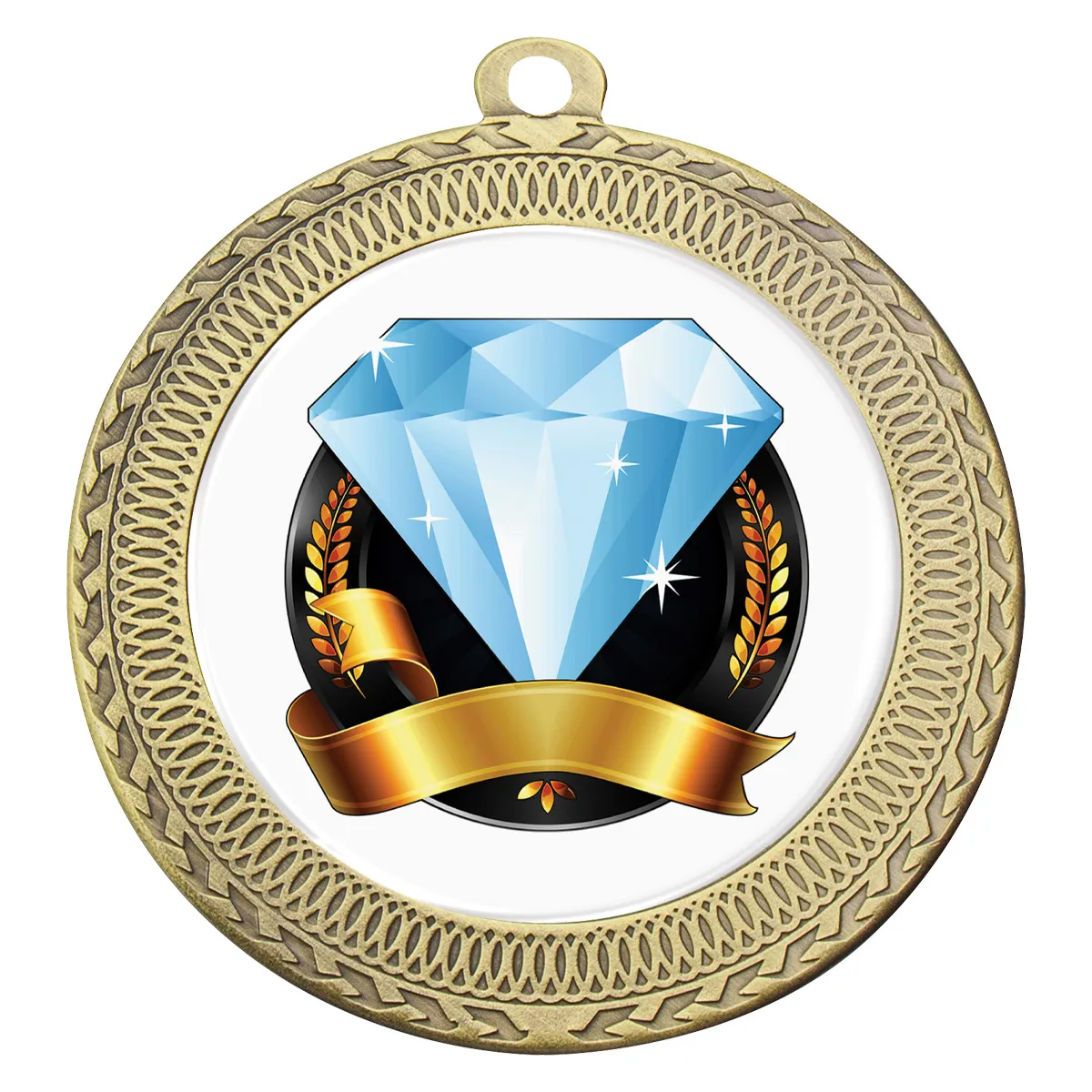 mvn002g-gold Gold ovation - diamond with metal construction