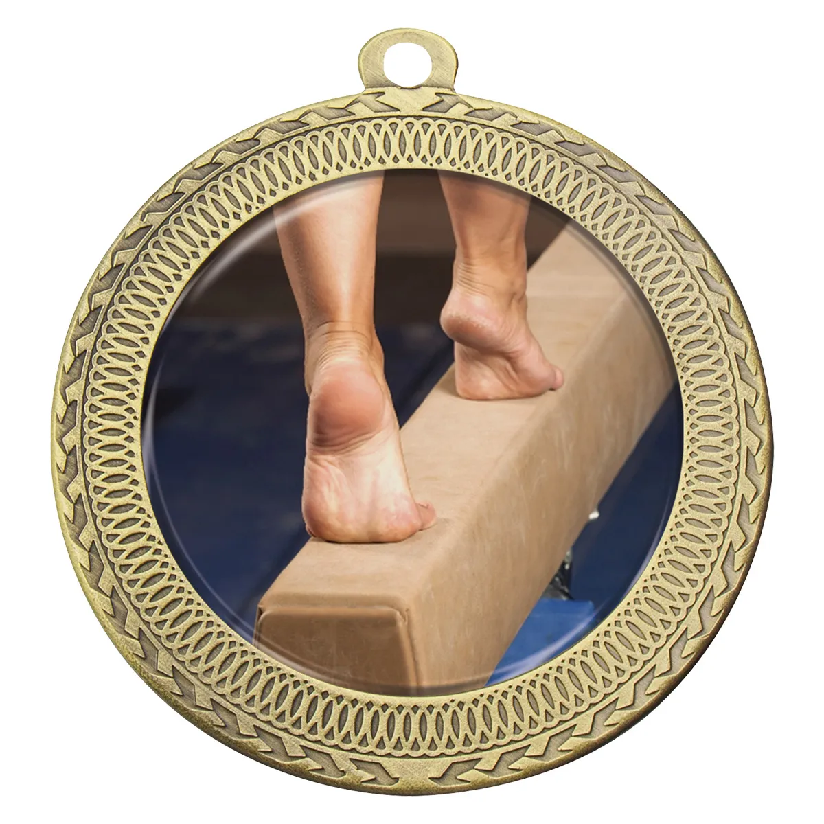 mvn141g-gold Gold ovation - gymnastics with metal construction