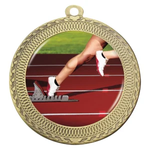 Gold ovation - track with metal construction