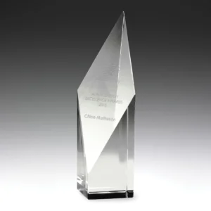 Paragon crystal with crystal construction