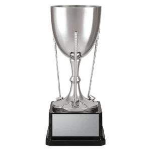 Silver paramount cup with metal / plastic construction