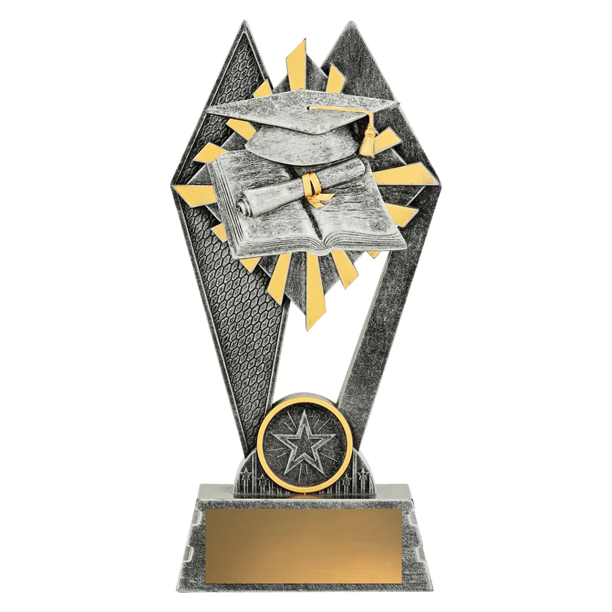 p205a-silver Silver peak - academic with resin construction