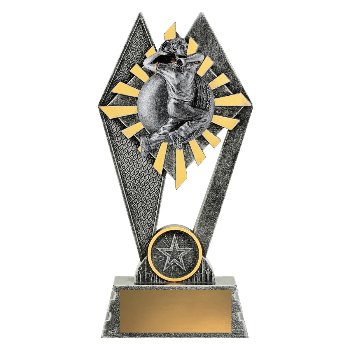 p215a-silver Silver peak - female bowling with resin construction