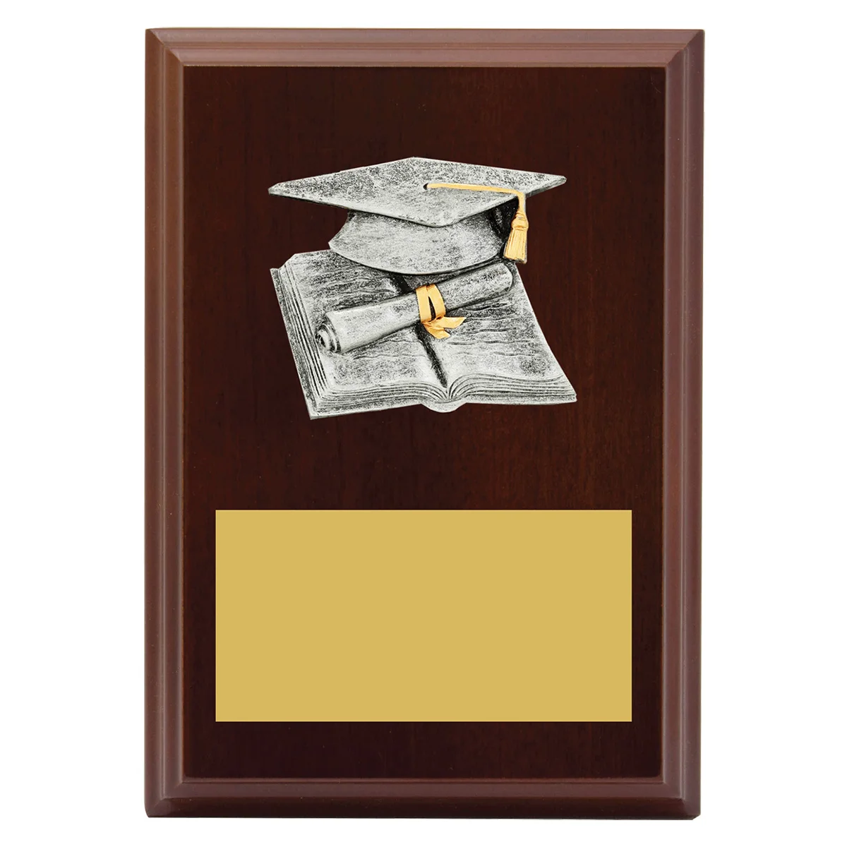 Walnut peak plaque academic with timber construction