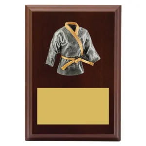 Walnut peak plaque karate with timber construction