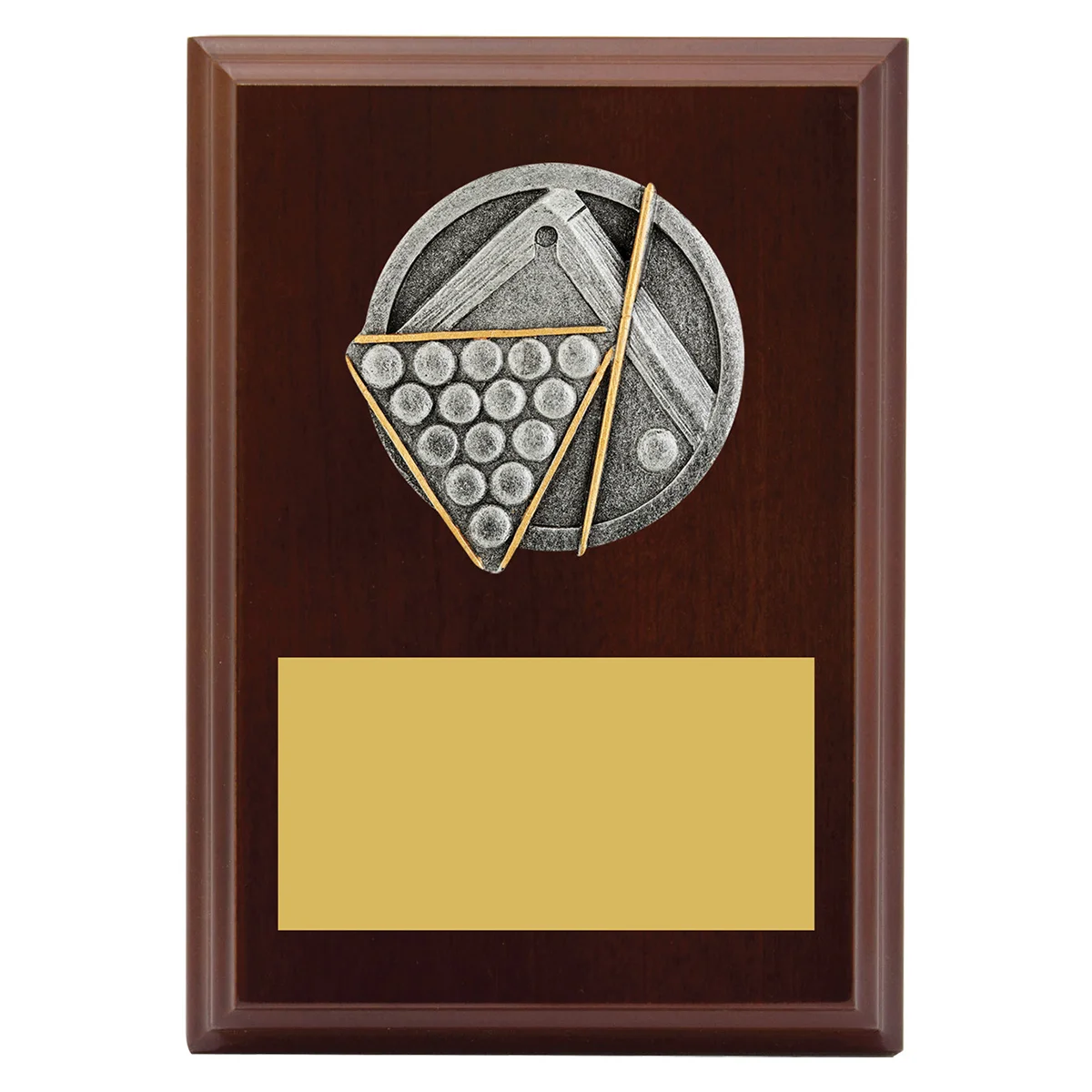 lpf429a-walnut Walnut peak plaque pool / snooker with timber construction