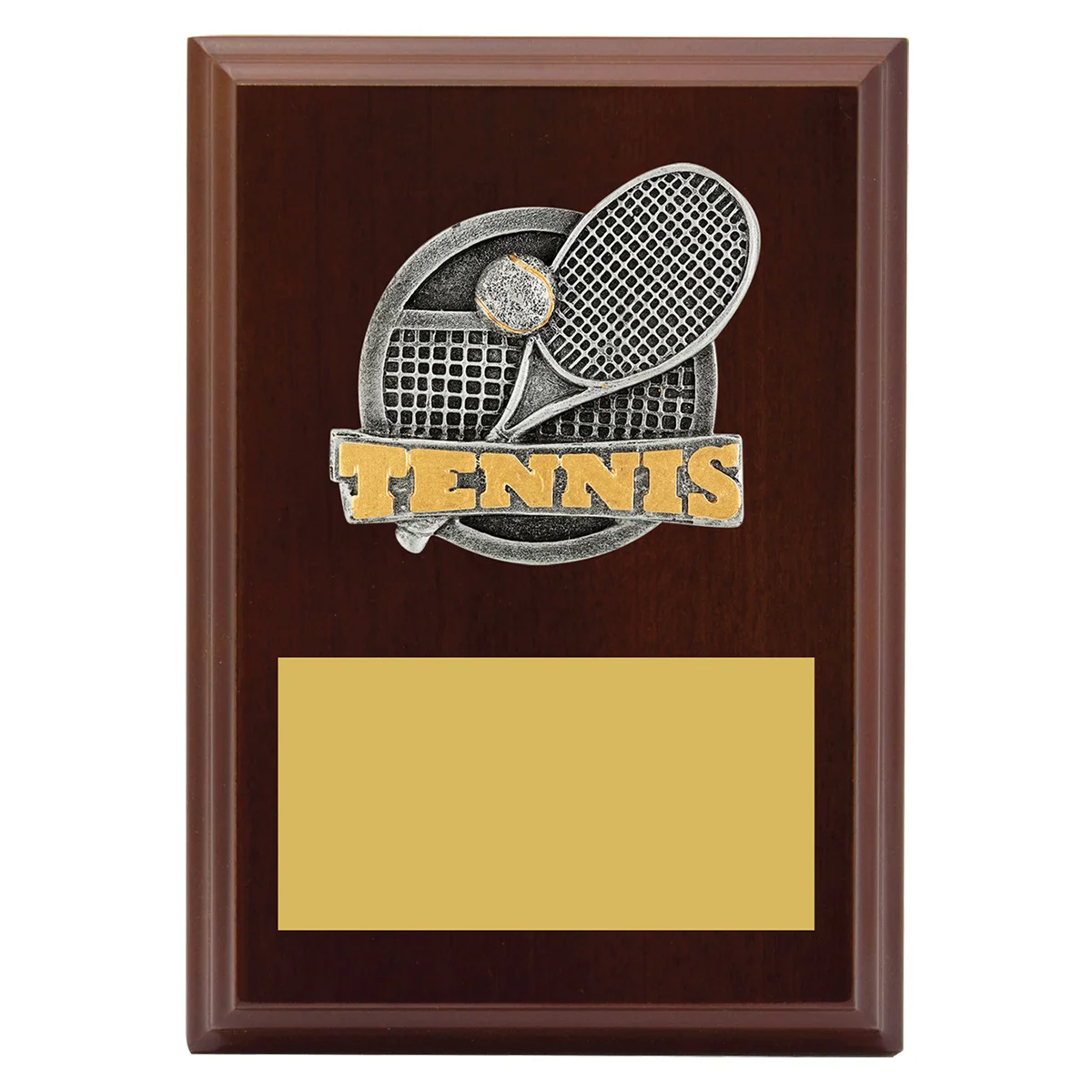 Walnut peak plaque tennis with timber construction