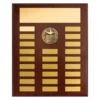 pp05-05-gold Gold perpetual plaque - academic with timber construction