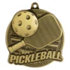 mp871g-gold Gold pickleball tempo with metal construction