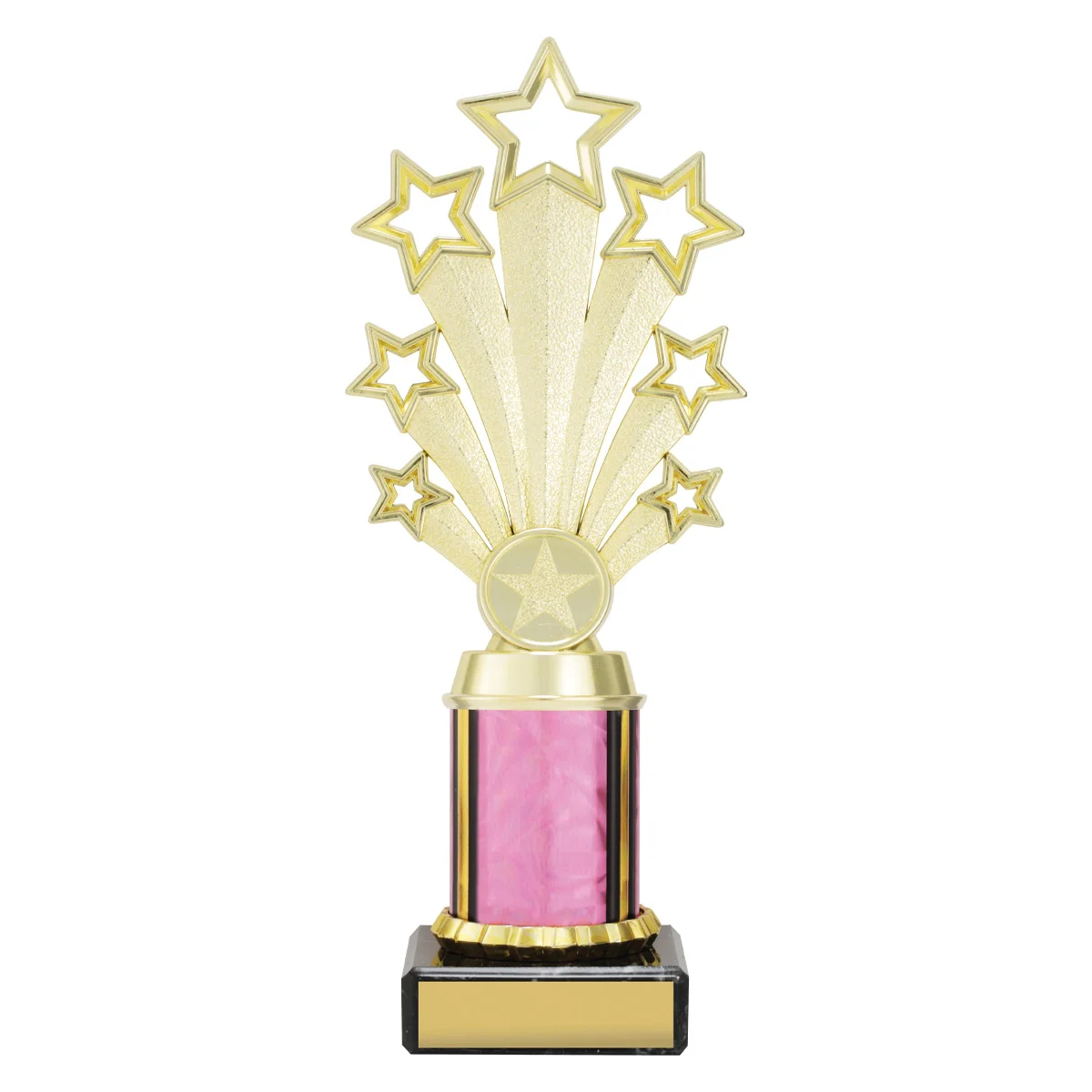 d5113b-pink Pink pink fanfare with plastic / marble construction