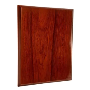 Plaque with timber construction