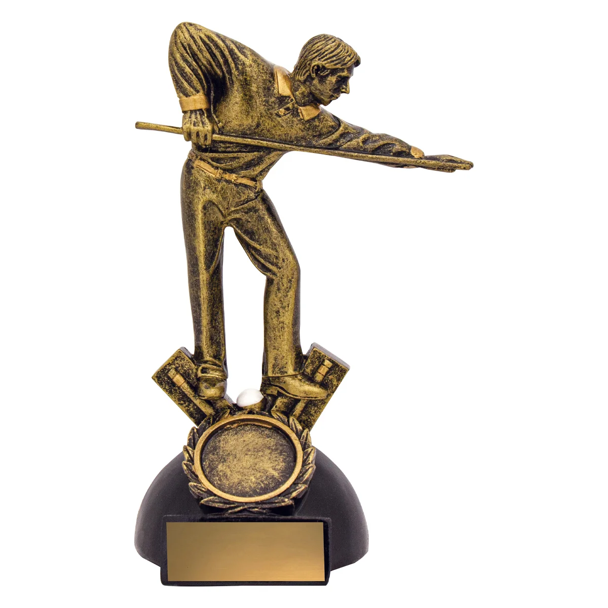 a825a-gold Gold player on ball with resin construction