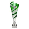 -gold Silver / gold portofino cup with plastic / marble construction