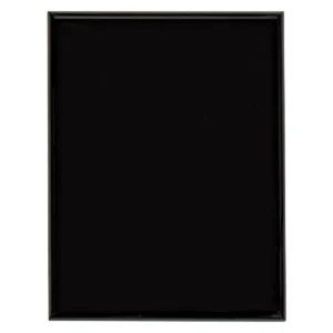 Black premium black plaque with timber construction