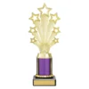 Purple purple fanfare with plastic / marble construction