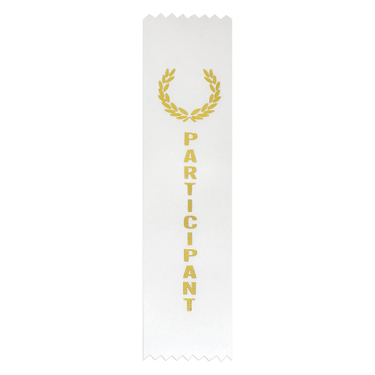 rt18-white White ribbon - participant with ribbon construction